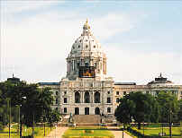 The state capitol building, St. Paul.